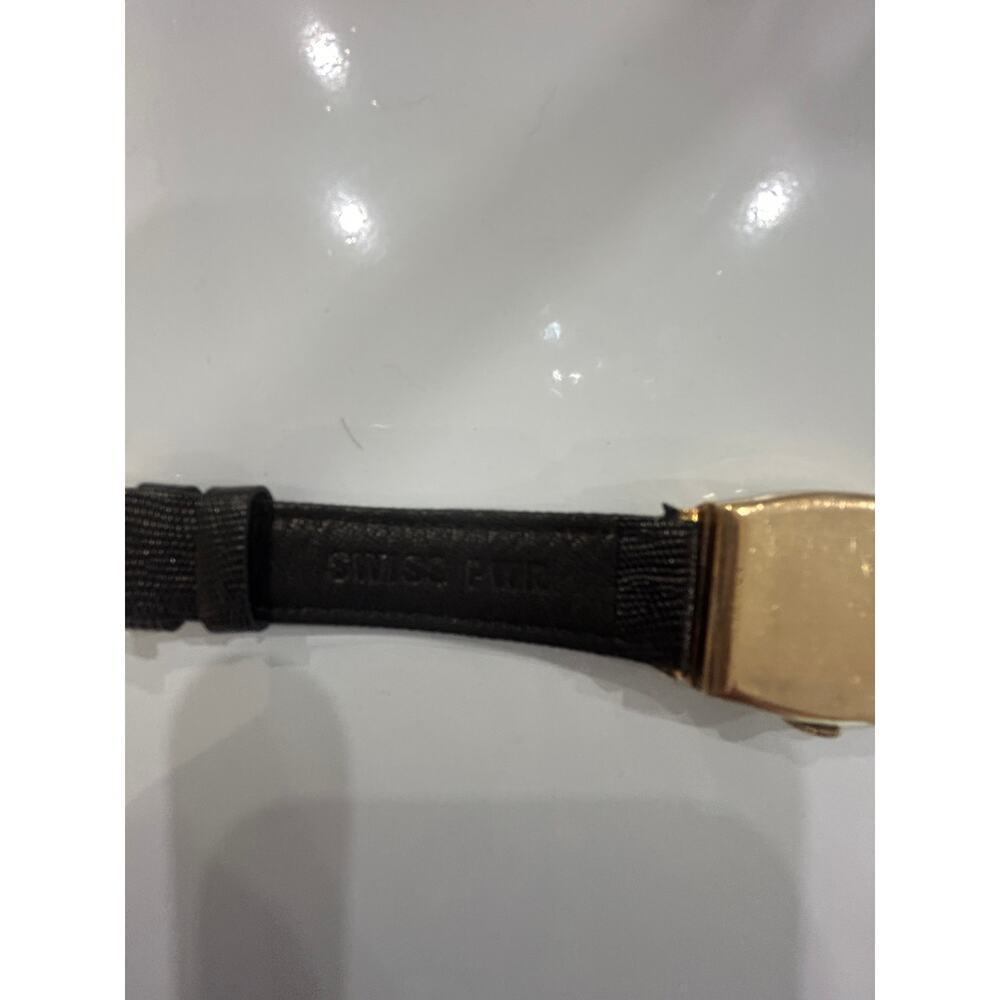 Bulova art deco swiss power 10K rolled gold plate watch - Picture 9 of 10